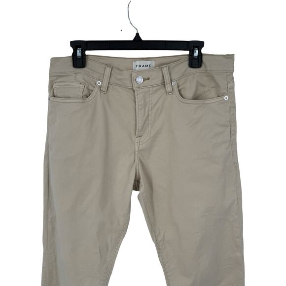 Frame L'Homme Slim Fit Five-Pocket Twill Pants size 32 - Picture 3 of 8
